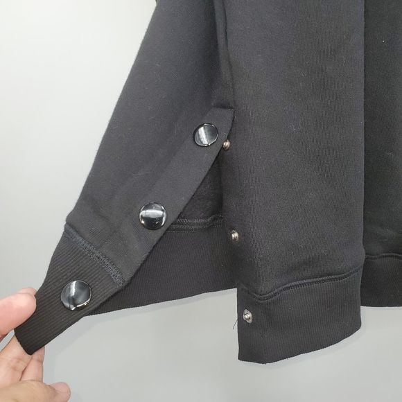 Torrid Tunic Cozy Hoodie Fleece Love Leopard Bolt Size 1X - Picture 7 of 17